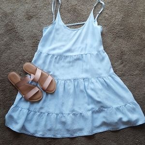 Lightweight jean summer dress